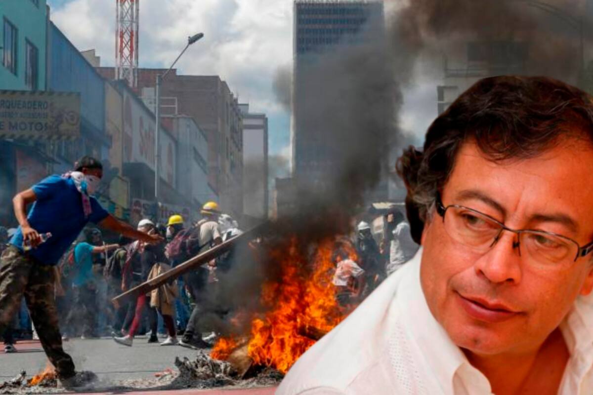 ¿Una protesta no sería terrorismo? La controversial propuesta de Petro