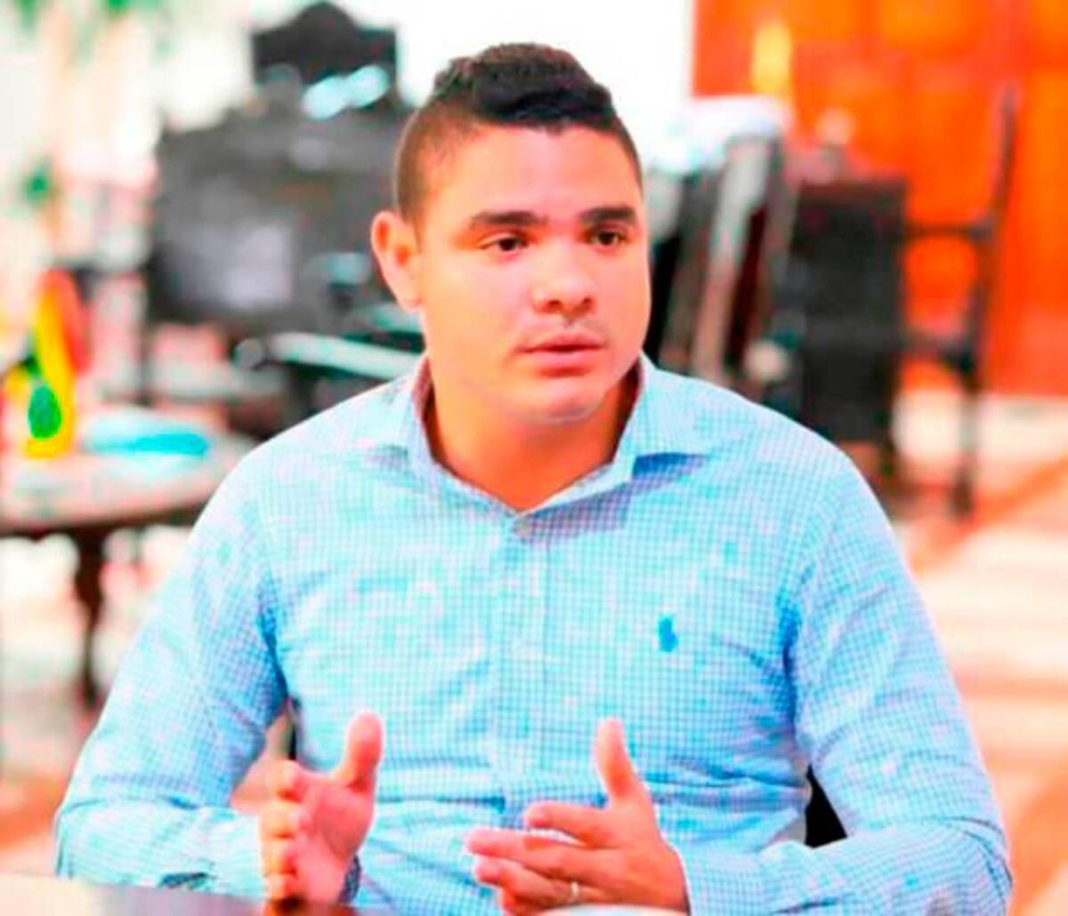 Andy Reales, alcalde de la Localidad 2.