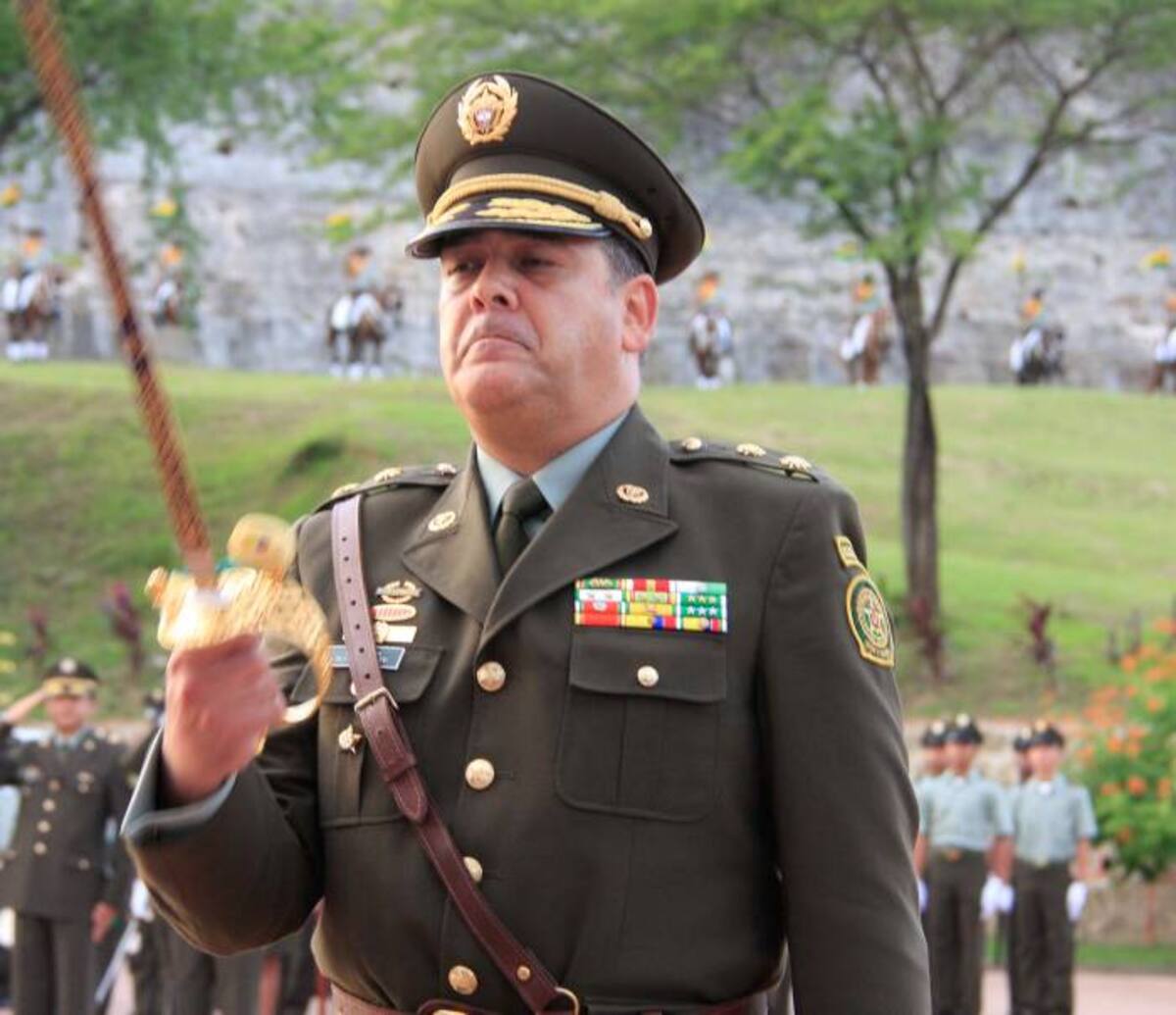 En la ceremonia también tomó posesión el general Ricardo Restrepo Londoño, como director de la Regional 8 de la Policía Nacional. Fotos Zenia Valdelamar - El Universal