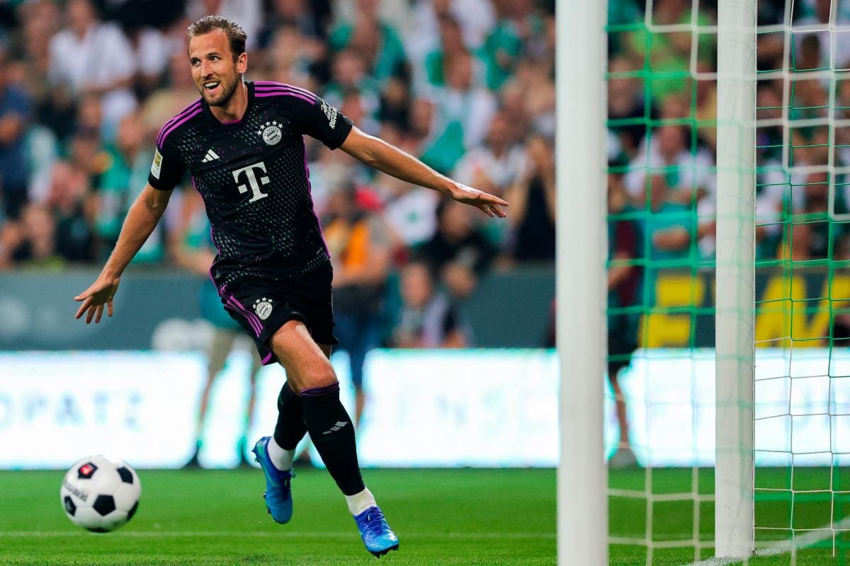 Video: así fue el primer gol de Harry Kane con el Bayern Múnich