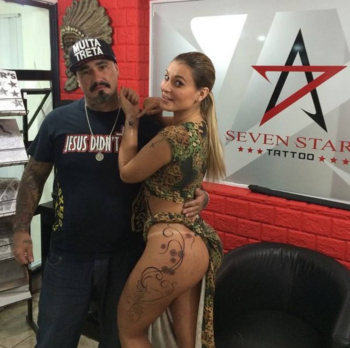 Andressa Urach antes del incidente con el procedimiento estético. INSTAGRAM @andressaurachoficial