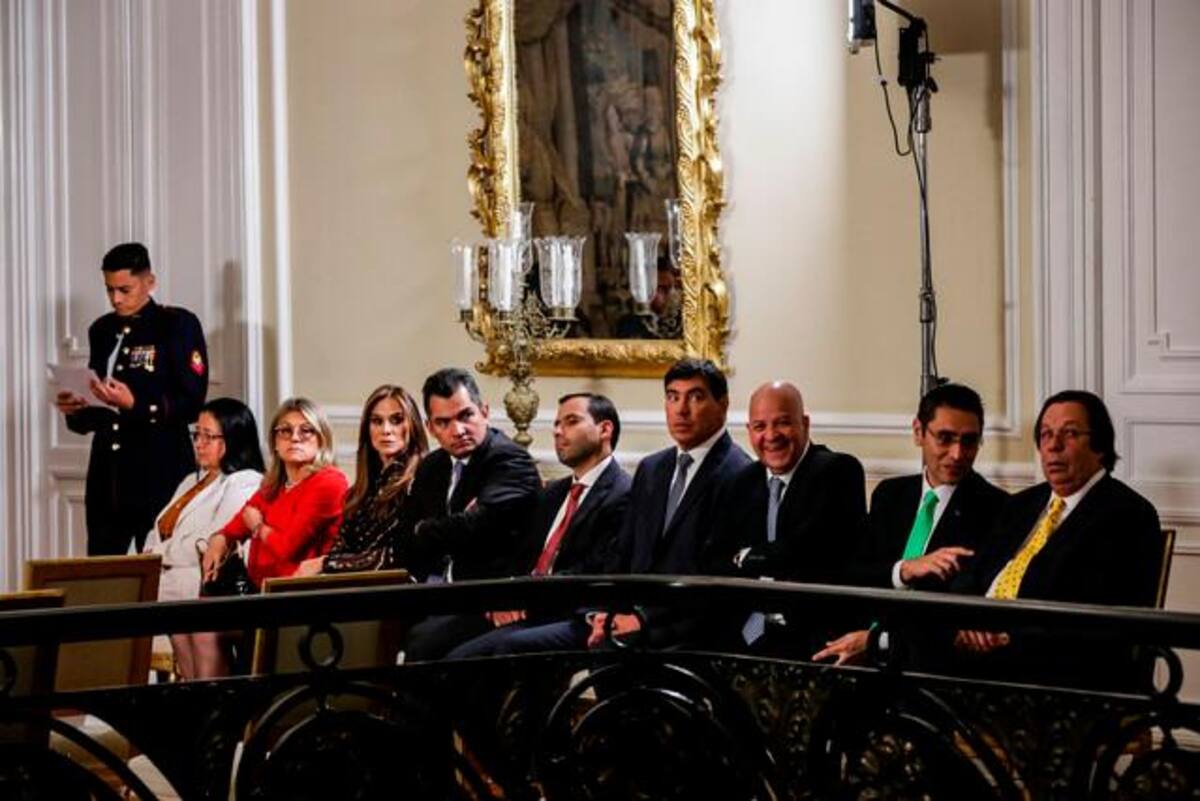 Magistrados posesionados. //Colprensa