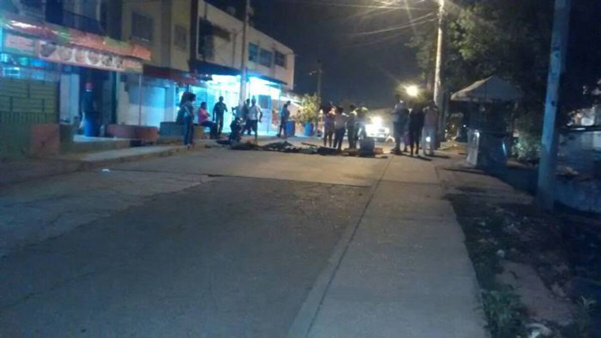 Bloqueos por falta de luz. Cortesia