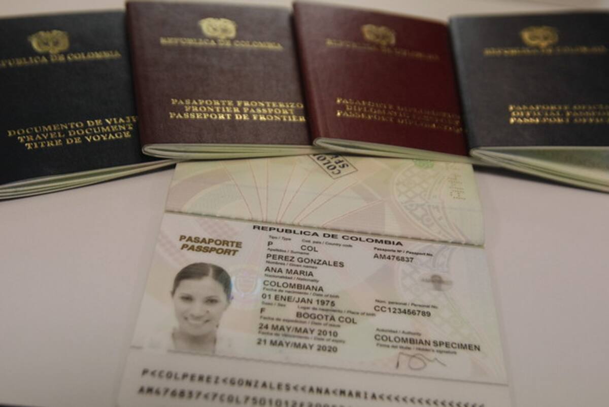 El valor del pasaporte cambiará. COLPRENSA