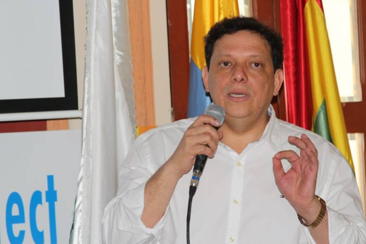 Julio Alandete, viceministro de educación para la básica primaria y secundaria, asistió, también a la presentación del CIER Norte. Erica Otero Brito / El Universal