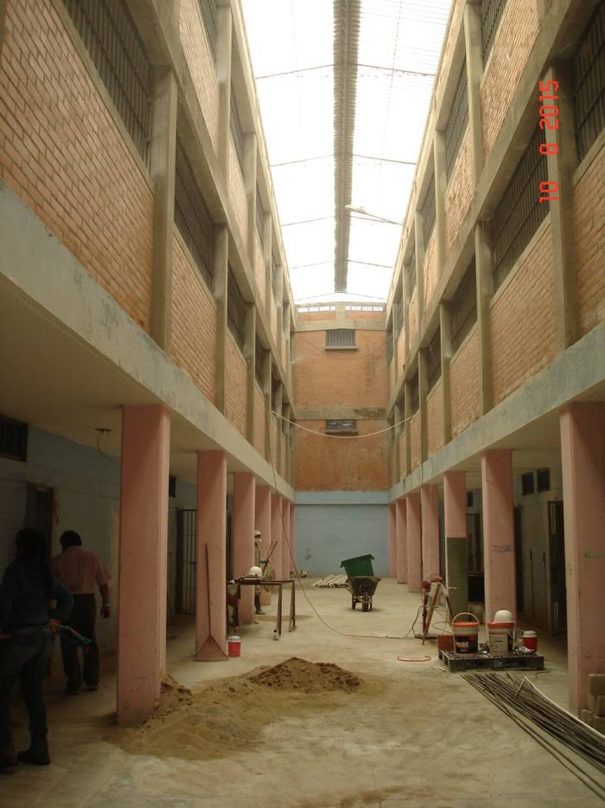 Con las obras financiadas por el gobierno nacional se mejorarán las condiciones de habitabilidad a los internos. CORTESÍA
