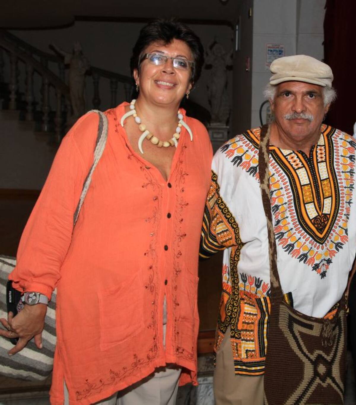 Marcela Nossa y Manuel Mier.