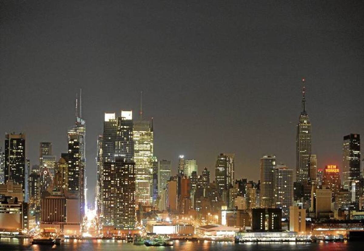 Las luces de Nueva York siempre serán un espectáculo sublime. MICHAEL LOCCISANO / AFP
