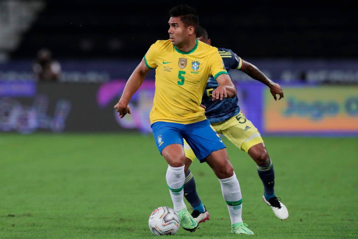 Casemiro podría perderse el partido con Colombia en eliminatorias