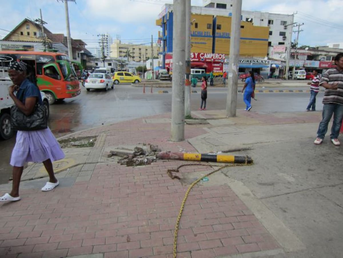 Nada se salva en esa vía CORTESÍA