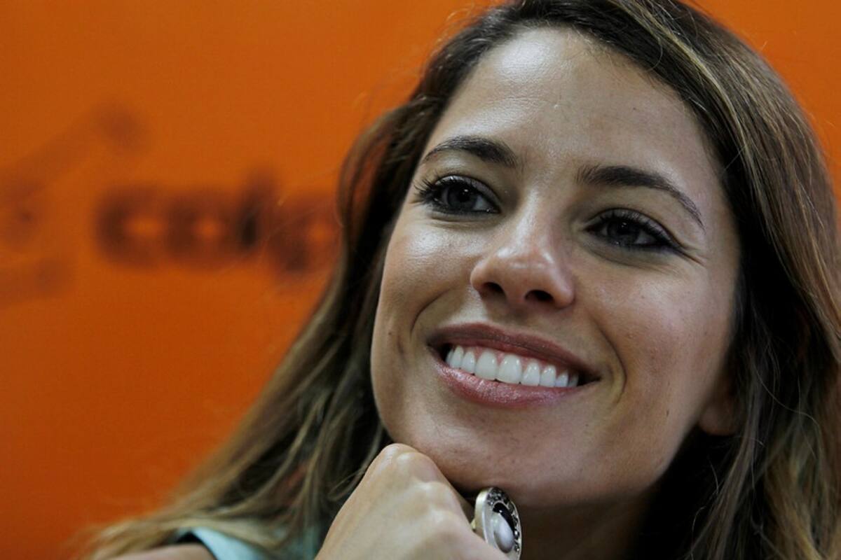 Debi Nova de visita en Colombia. COLPRENSA