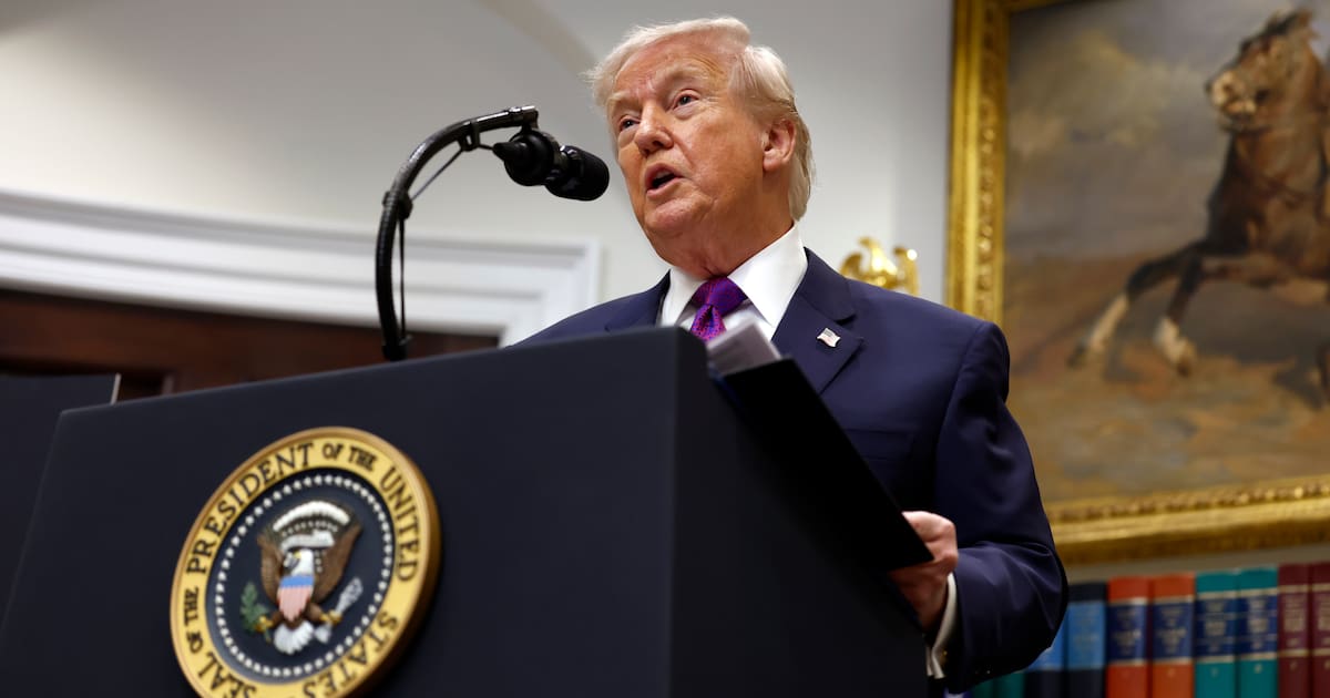 Trump Says US Destroyed 9 Iranian Warships