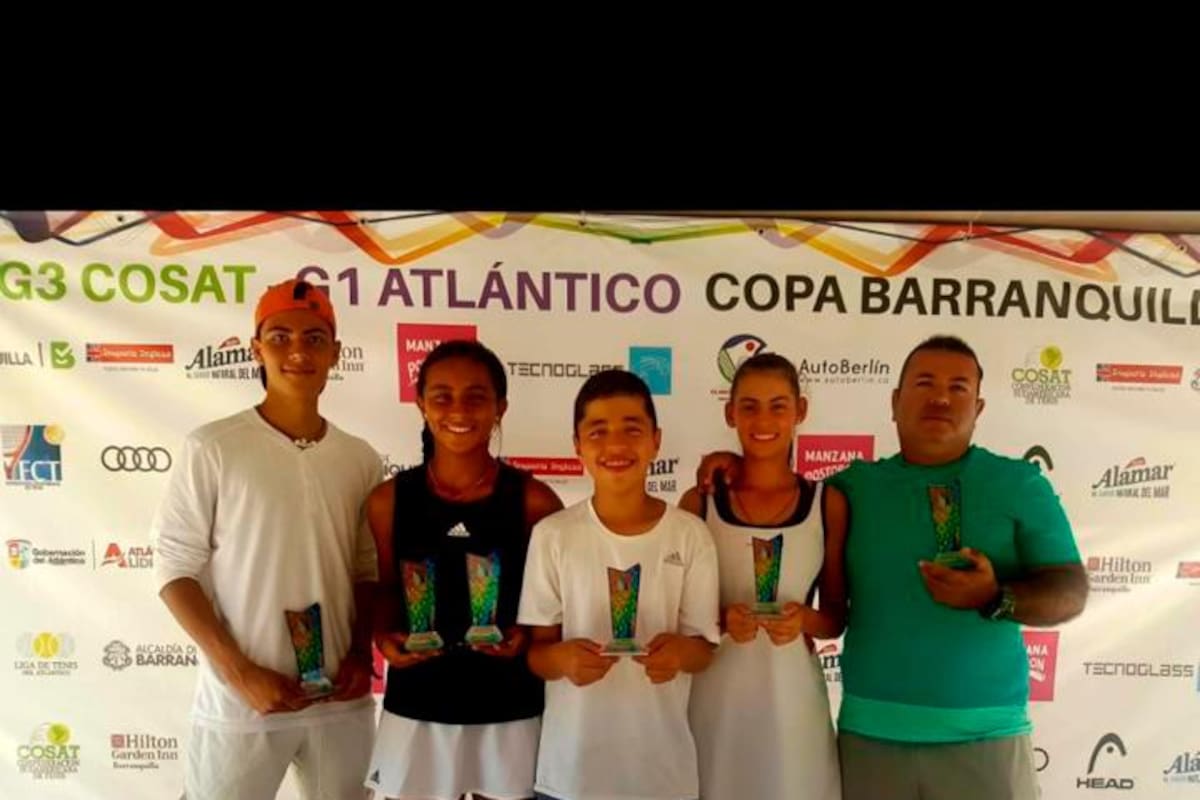 Mariana Jiménez se llevó los títulos en sencillos y dobles en Torneo Grado 1