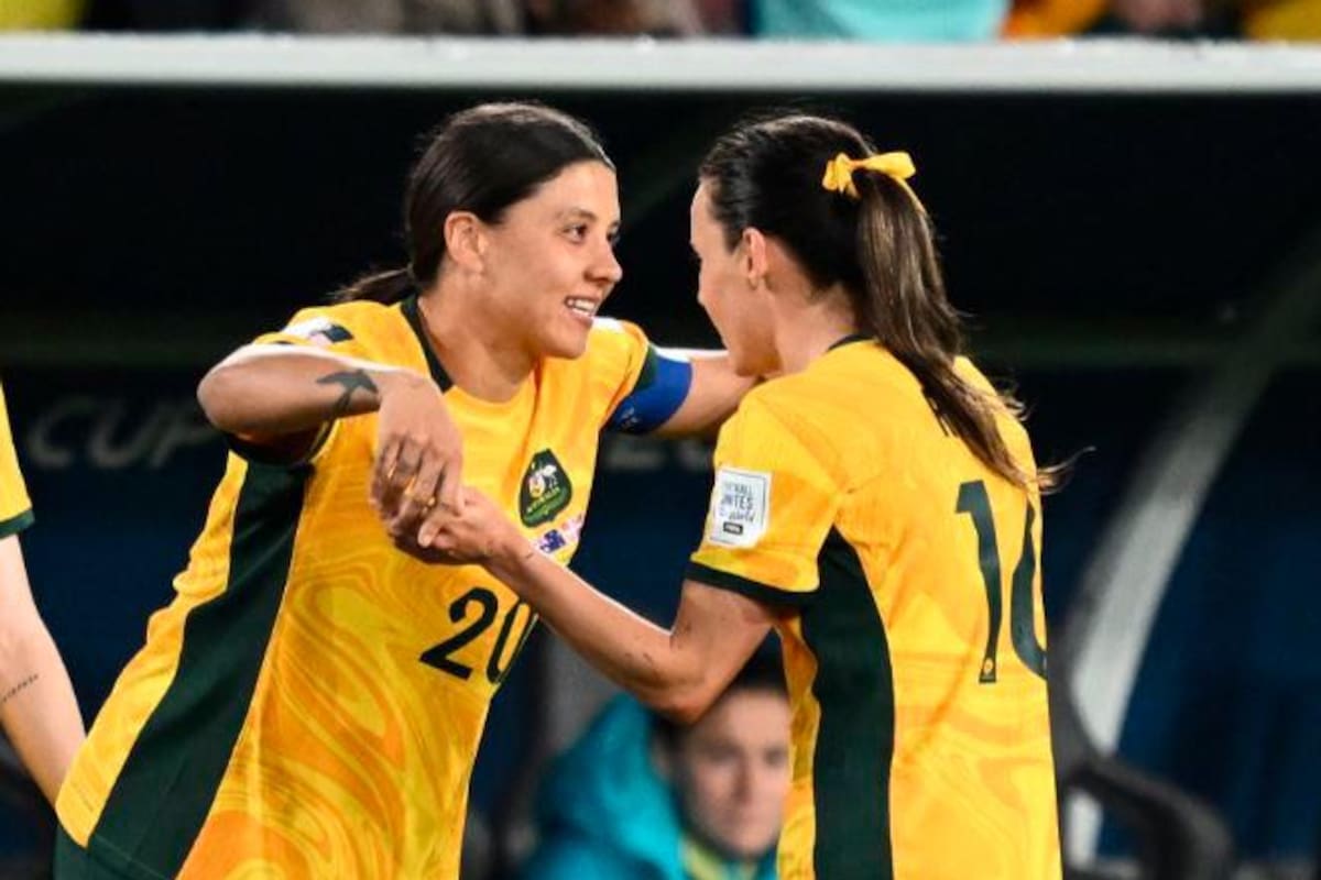 Australia supera a Dinamarca y sigue avanzando en el Mundial de Fútbol Femenino