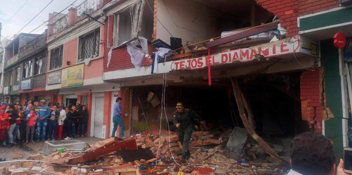La explosión destruyó varias cuadras a la redonda. Foto: Instragram @GeorgeAndCoffee
