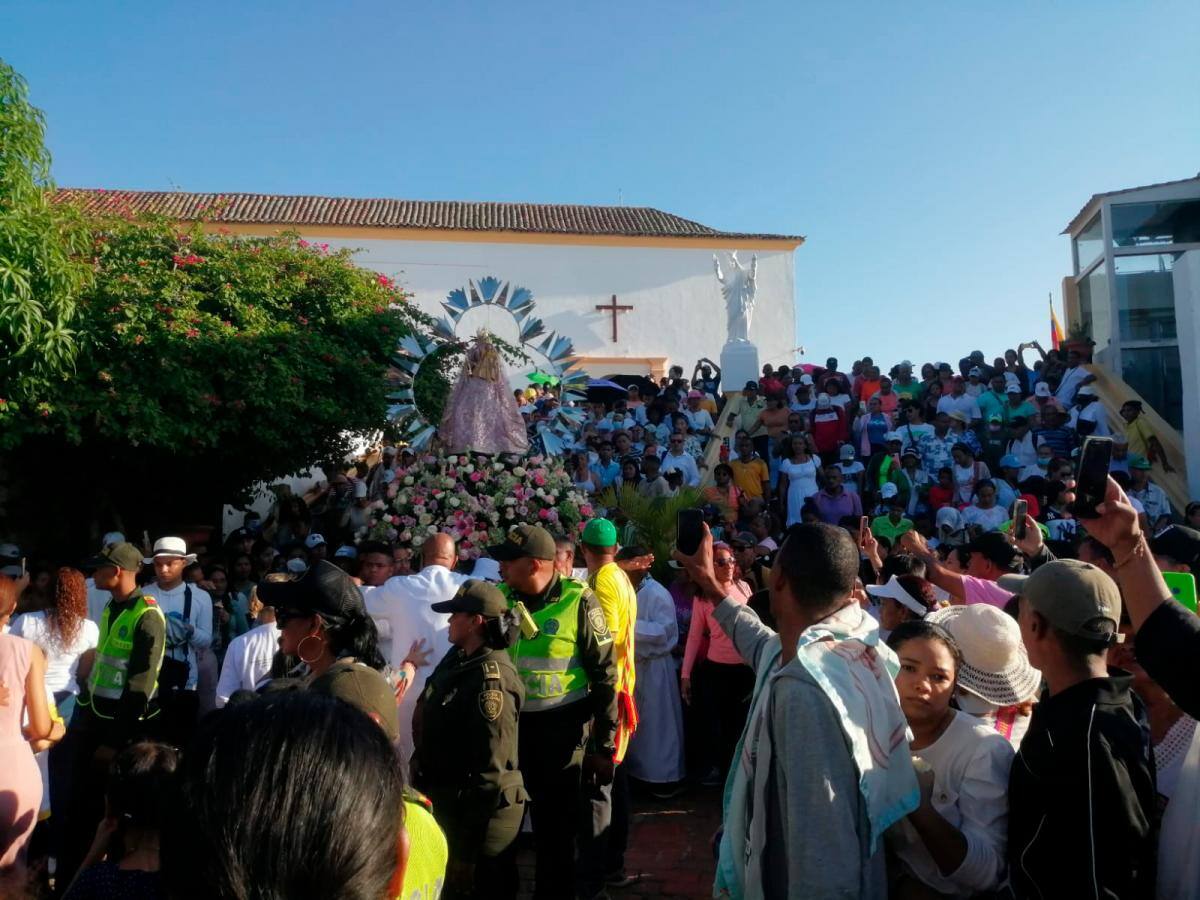 Procesión de la Virgen de La Candelaria. // Oscar Díaz