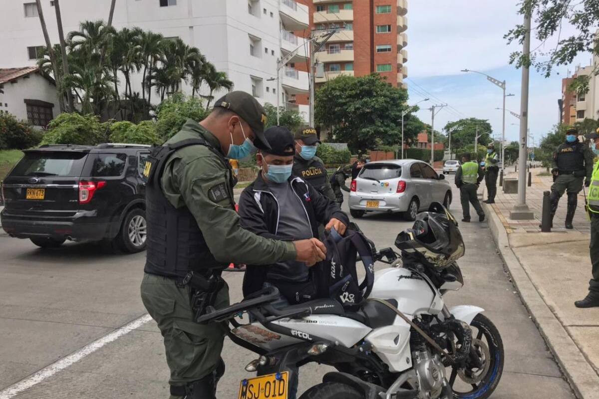 Policía refuerza el blindaje contra la ola de atracos en Barranquilla