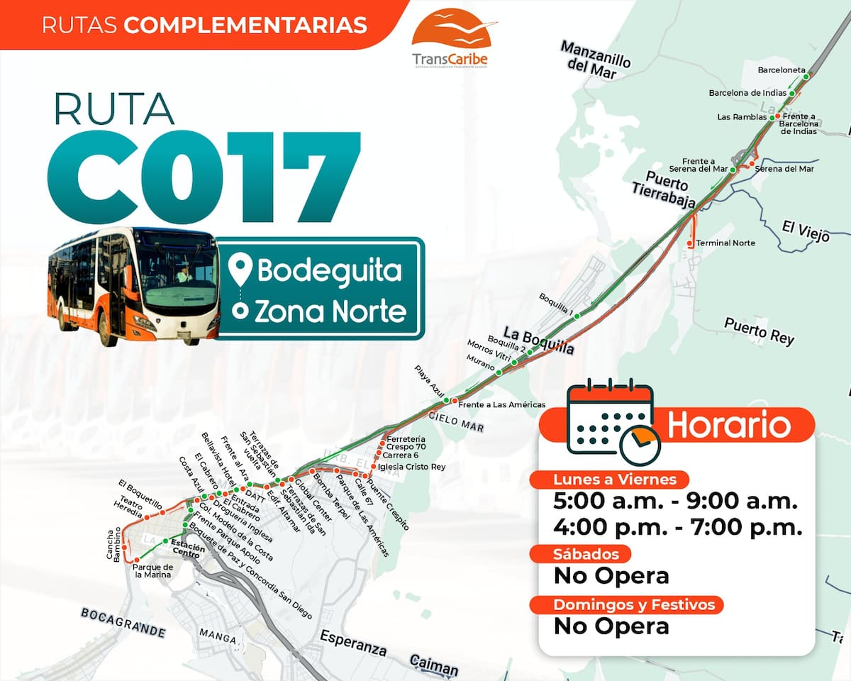 ¿Cómo usar Transcaribe desde el aeropuerto de Cartagena? Guía práctica