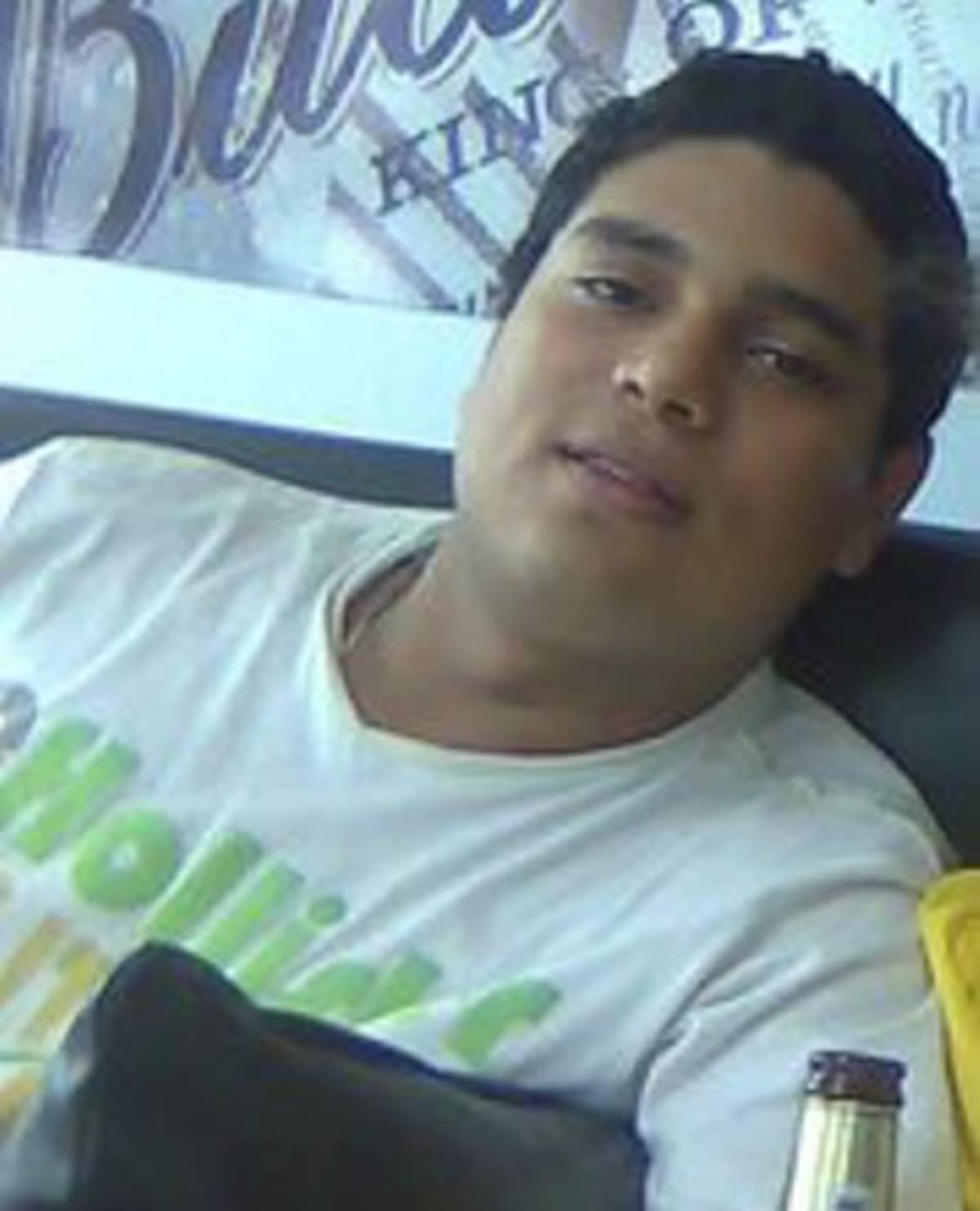 Róger Espitia, estudiante de administración, muerto.