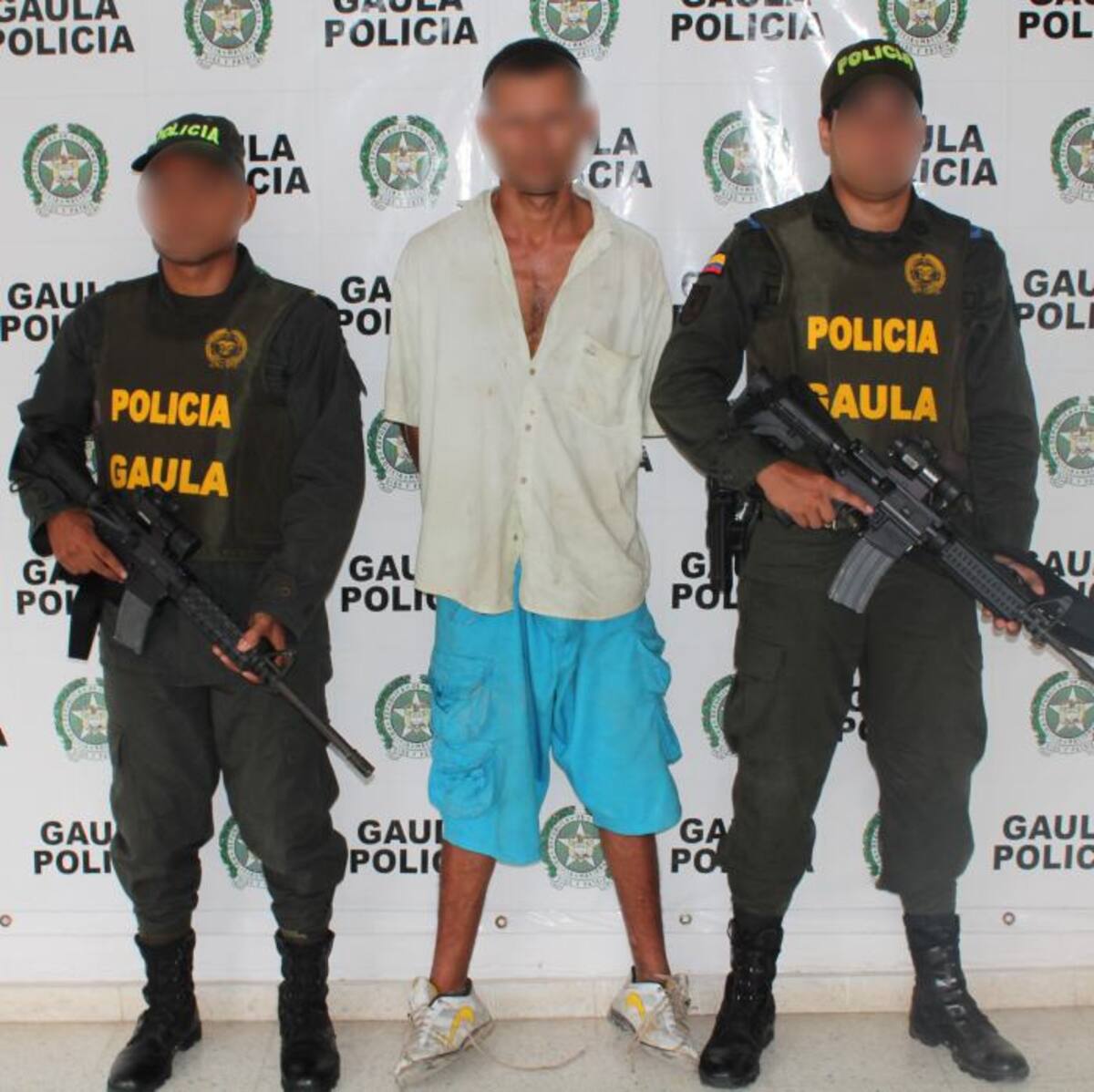 Extorsionista capturado en El Pozón
