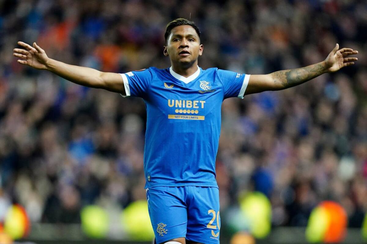 Alfredo Morelos anota gol en victoria del Rangers