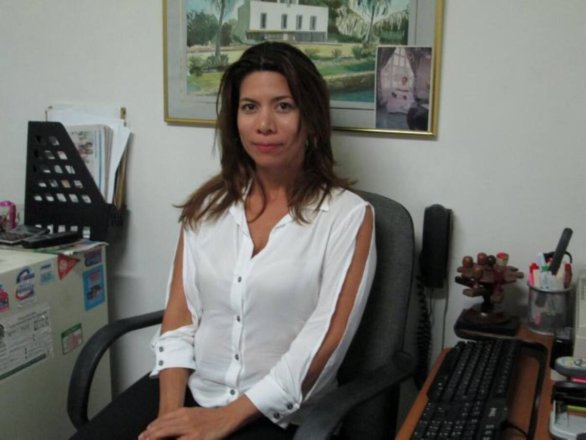 Yeni Flórez Ortiz, administradora del Edificio Laura. PEDRO TORRES, EL UNIVERSAL