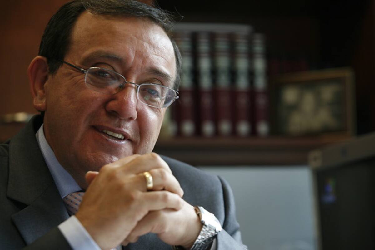 El magistrado de la Corte Constitucional, Luis Ernesto Vargas Colprensa