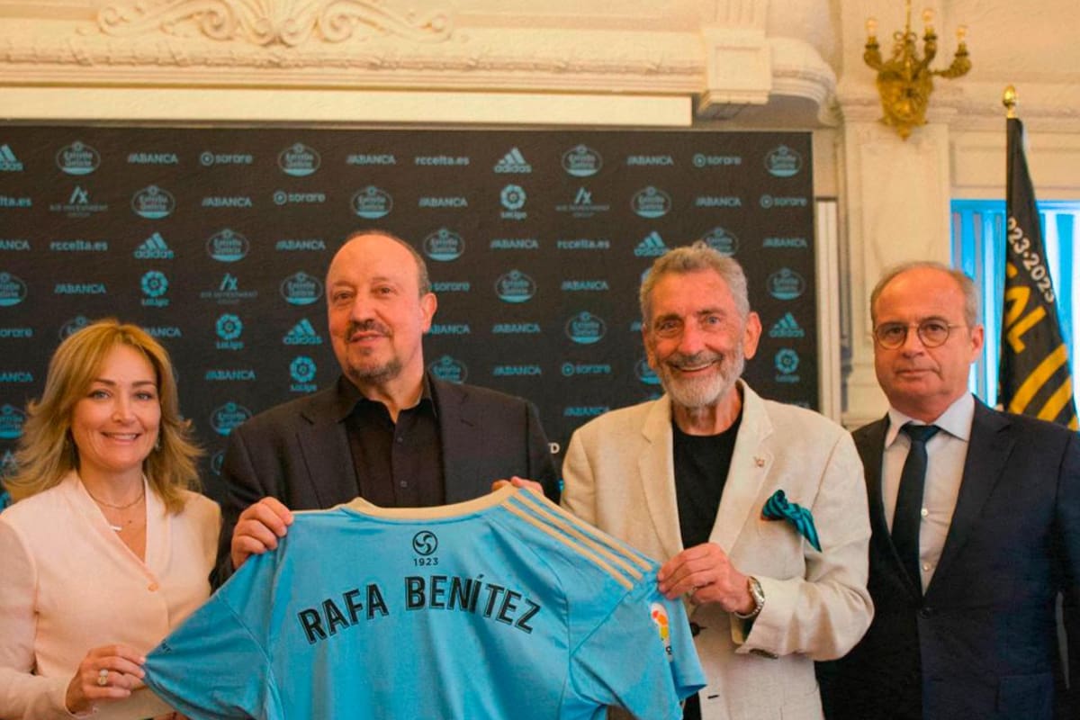 La llegada de Rafa Benítez al Celta disparó las redes sociales