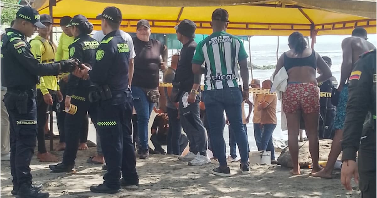 Sin vida hallan al estudiante de 17 años, desaparecido en playas de Puerto Colombia