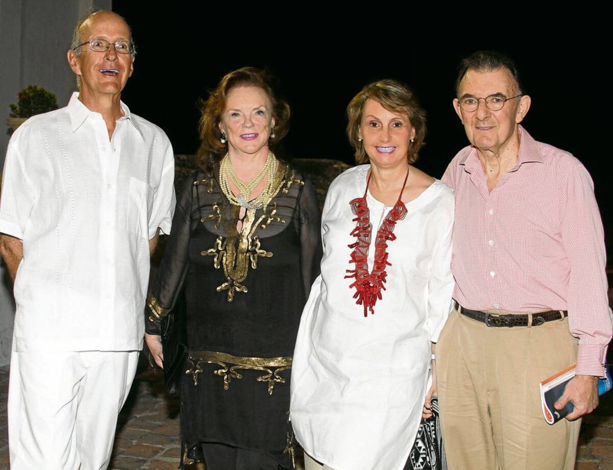Roberto Brigard, Kathy Sloane, Patricia de Ardila y David Stone.