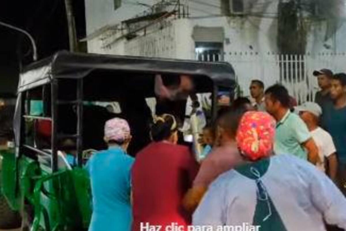 ¡Crueles! Riña a machete dejó a padre e hijo heridos en San Jacinto