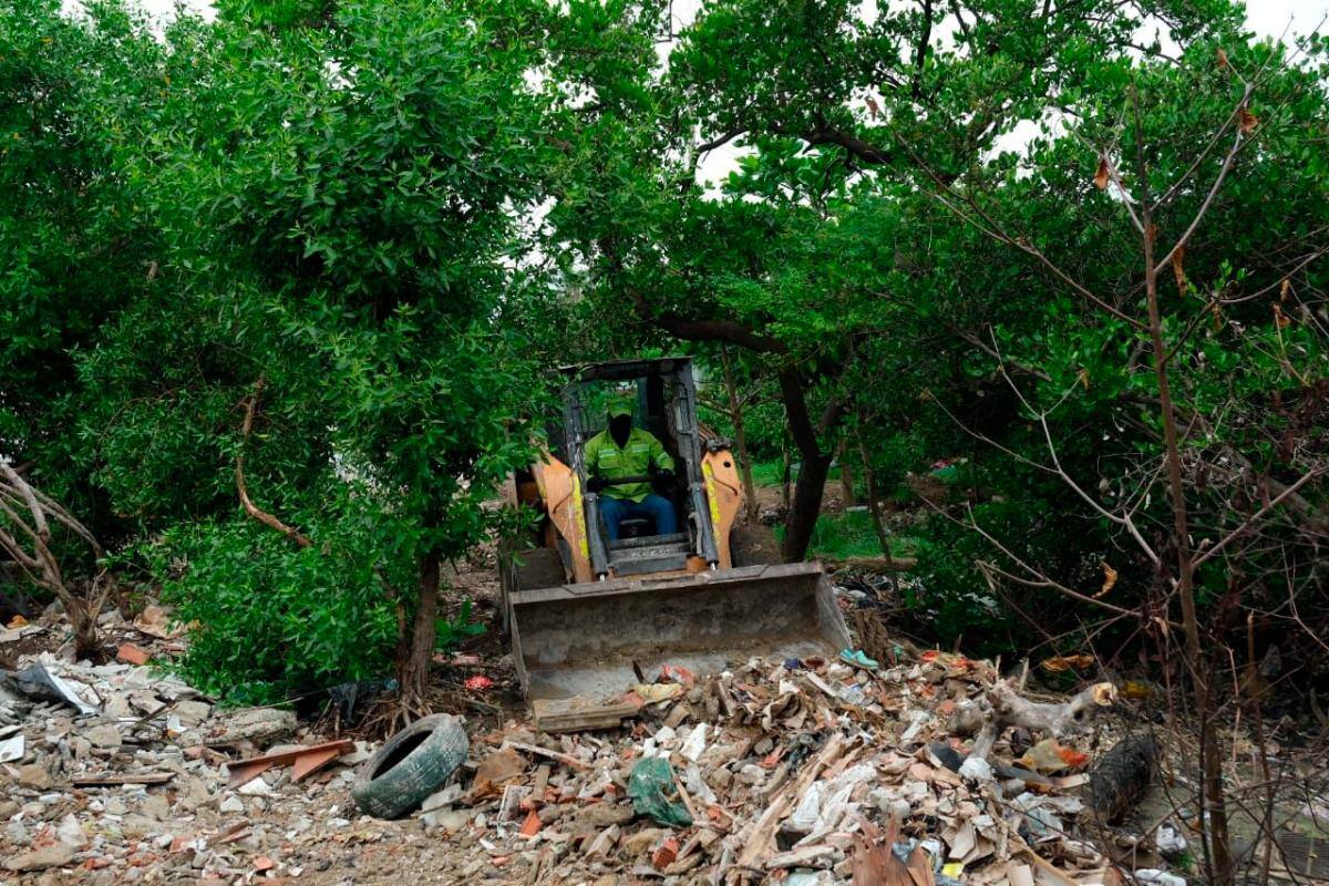 Jornada de limpieza en el caño Juan Angola