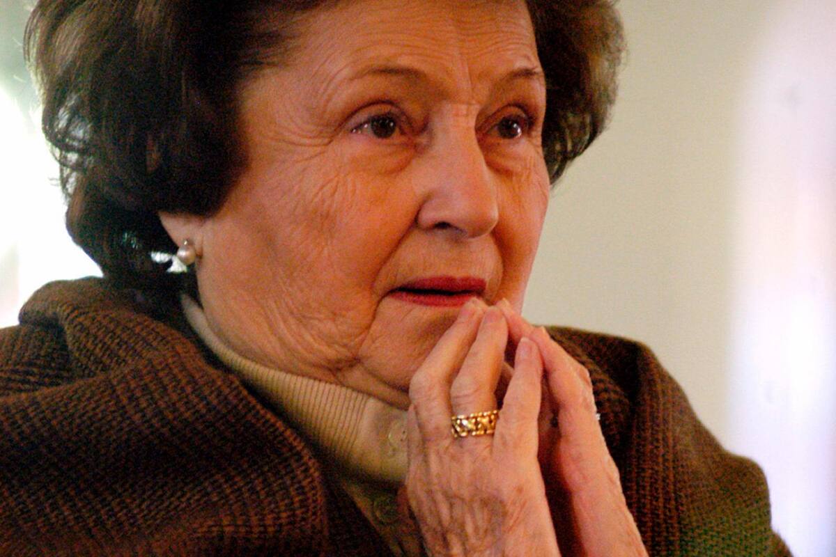 Muere Lucía Hiriart, viuda del exdictador Augusto Pinochet