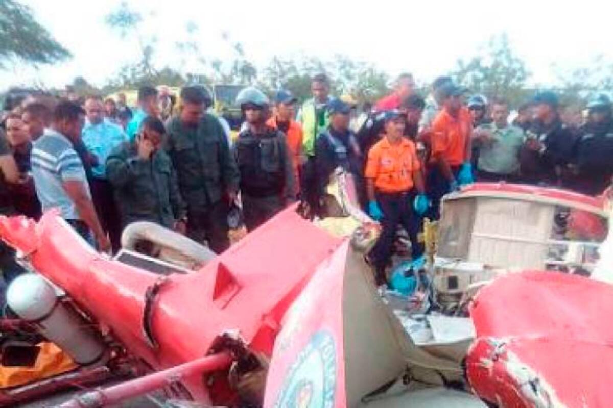 Muere un general venezolano al caer a tierra un helicóptero