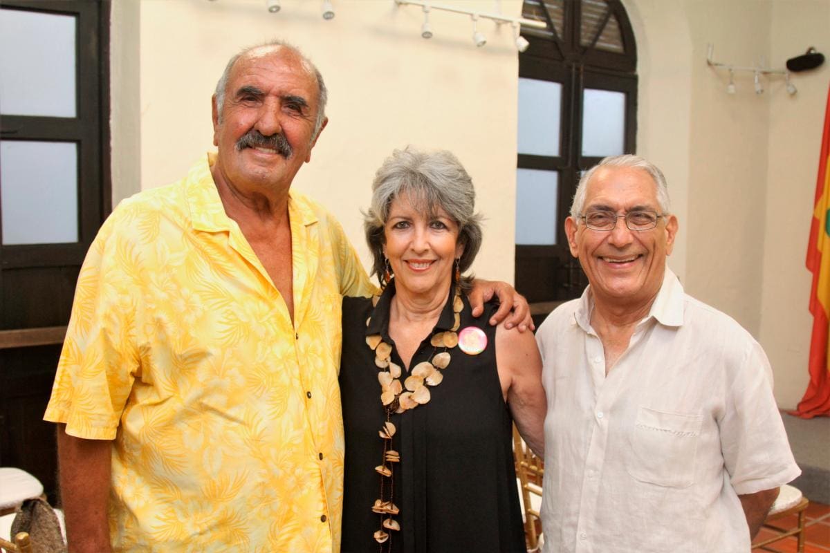 Salvo Basile, Iliana Restrepo e Ignacio Pareja.