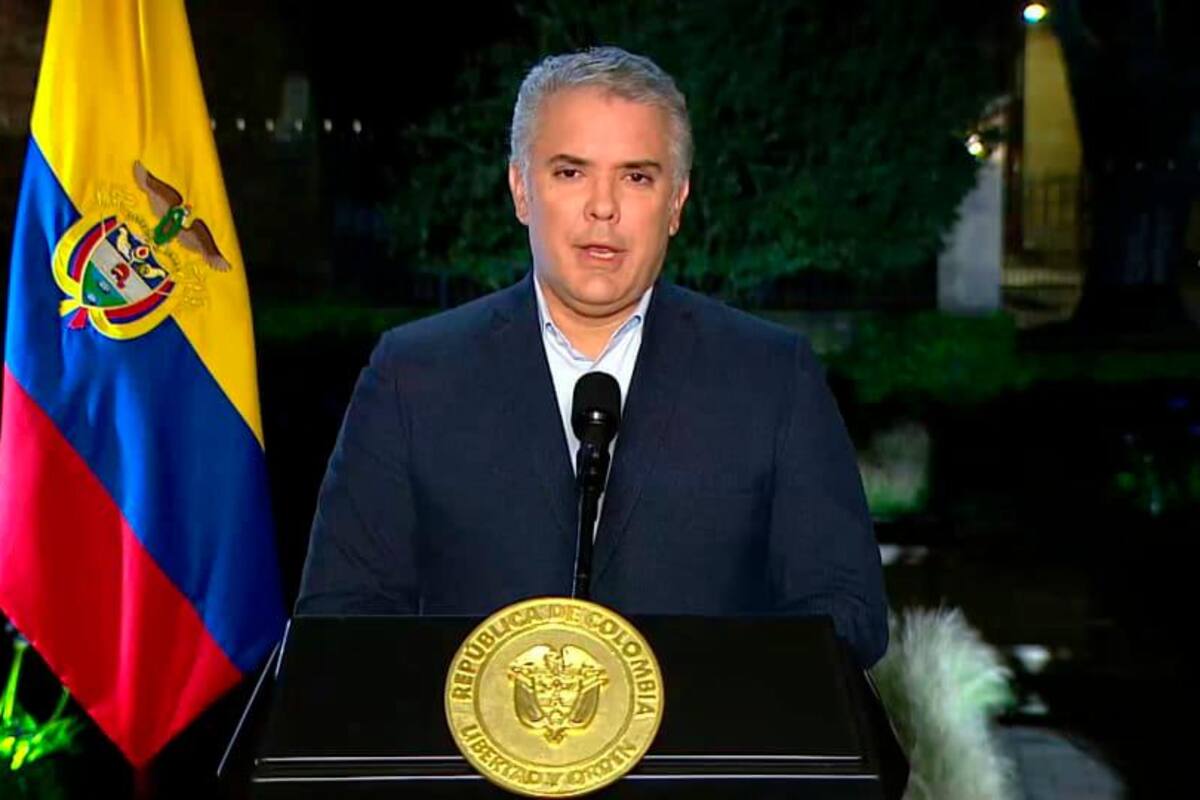 Presidente Duque ordena desplegar a la Fuerza Pública para desbloquear vías en Colombia
