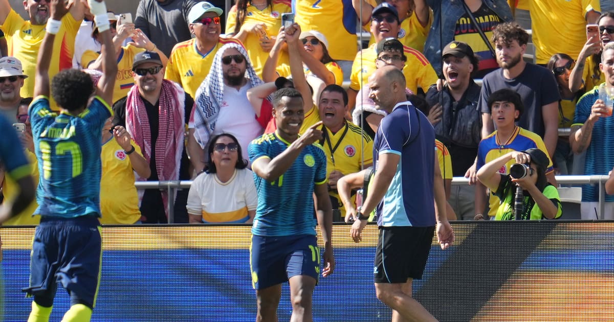 Colombia vence a Jordania en el amistoso rumbo al Mundial tras el primer tiempo