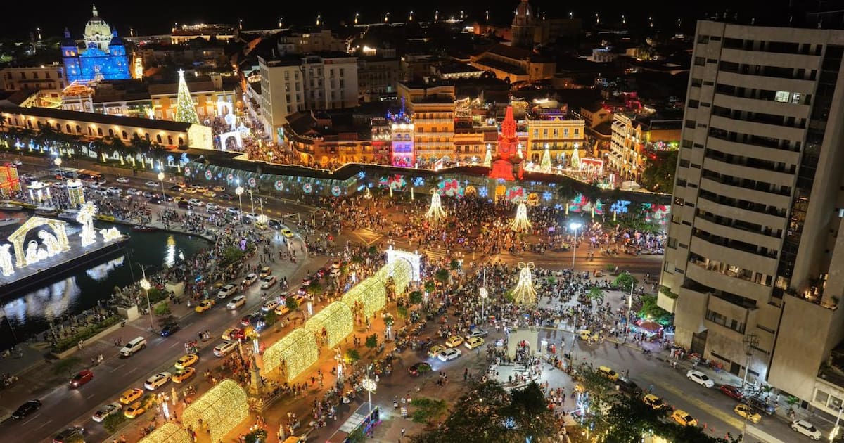Cartagena recibió más de 1,3 millones de visitantes en fin de año