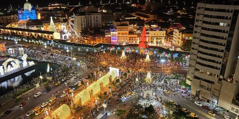 Cartagena recibió más de 1,3 millones de visitantes en fin de año