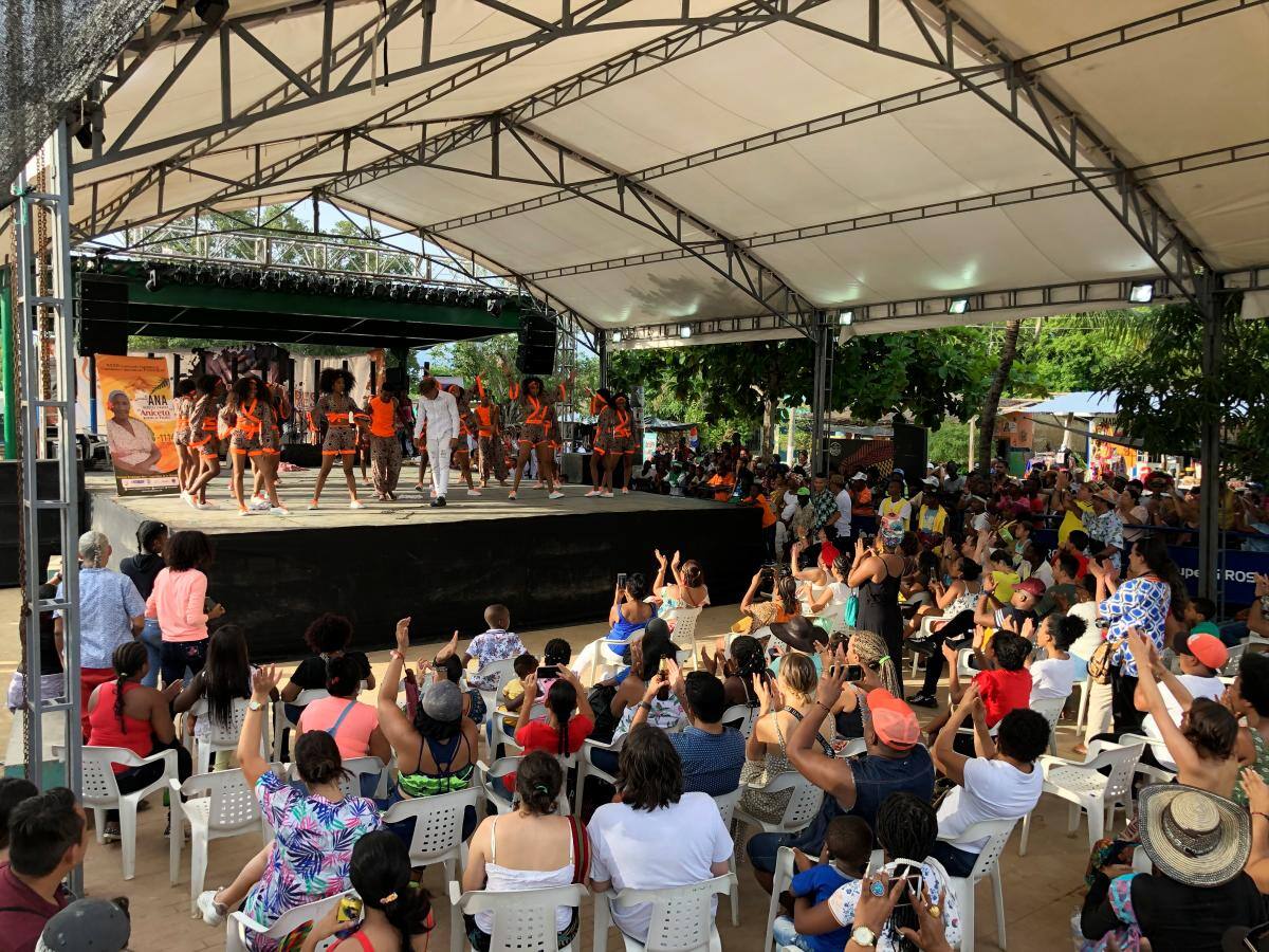 Muestras de danza hicieron parte de toda la programación del festival.