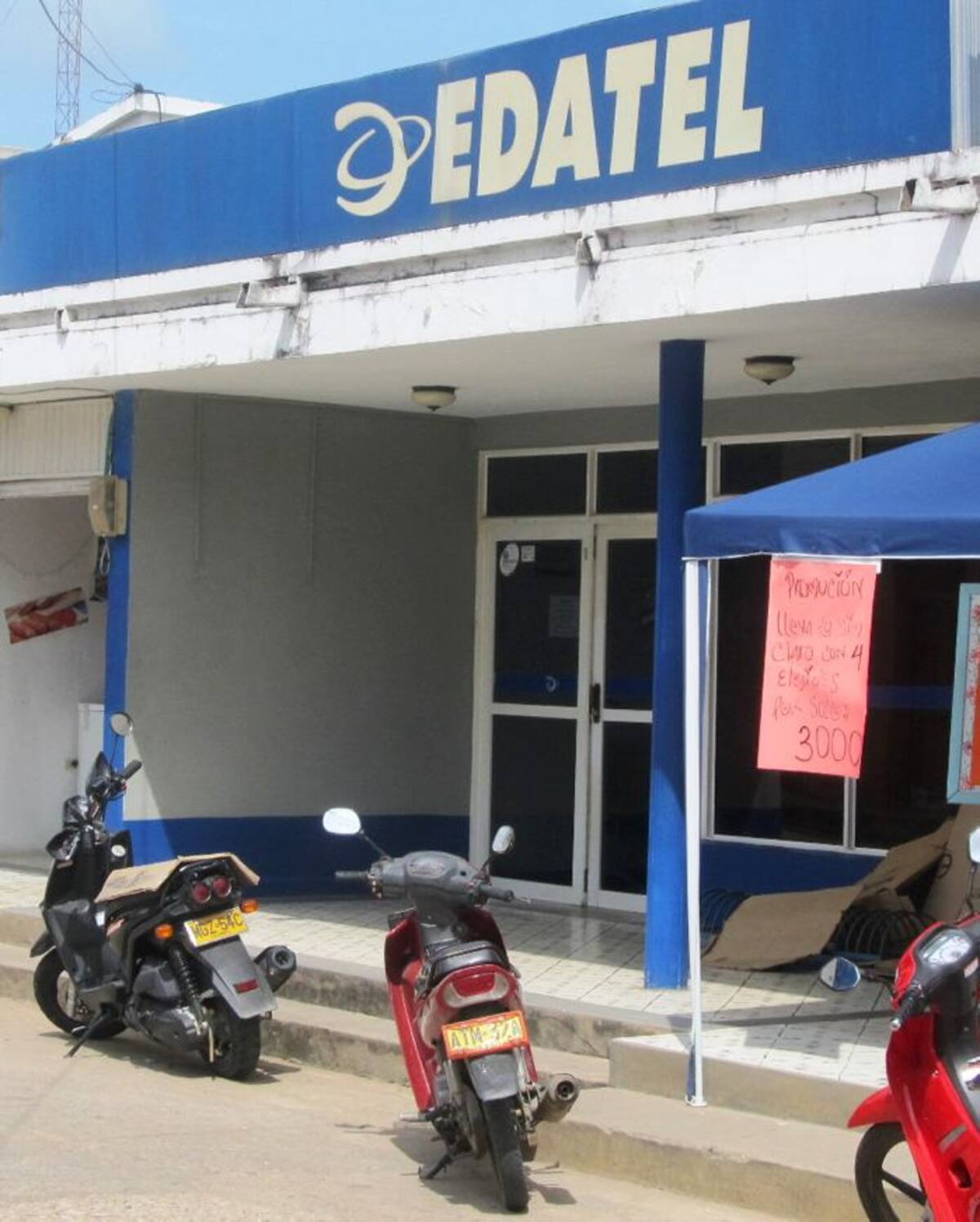 Instalaciones de Edatel en Sahagún. CORTESÍA