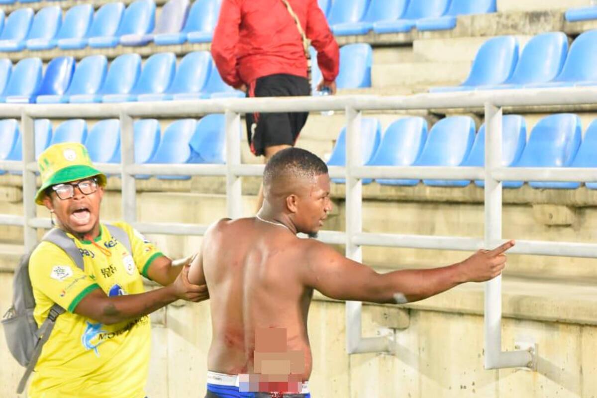 ¡Decepción!: Hinchas de Real Cartagena nos hacen quedar mal en Santa Marta