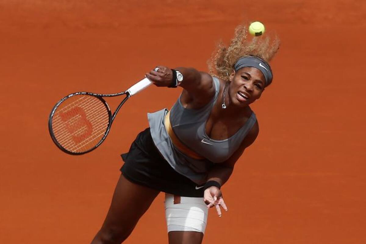 Serena Williams, tenista estadounidense. AP Andres Kudacki