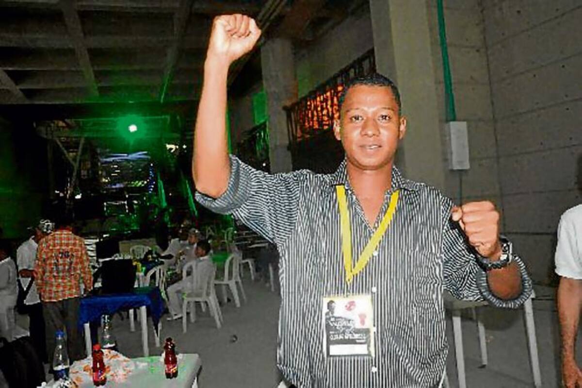 Edwin Obed Vásquez Lambraño, nuevo rey de la piqueria vallenata.