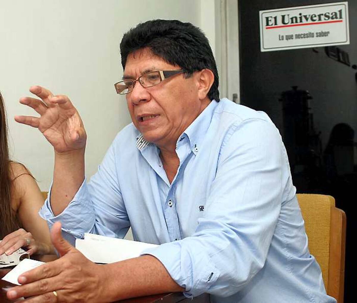 Iván Sierra, director seccional del ICA. MANUEL SANTIAGO PÉREZ/EL UNIVERSAL/