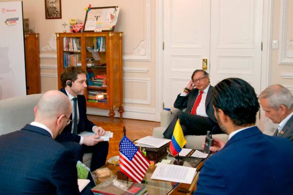 Lo que se habló en la reunión de Gustavo Petro con delegado de la Casa Blanca