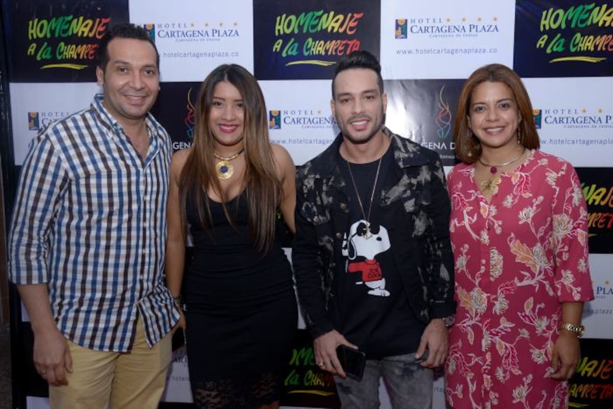 Jacobo Fonseca, María Fernanda Bustamante, Twister y Bertha Lucía Arnedo. Maruja Parra - El Universal