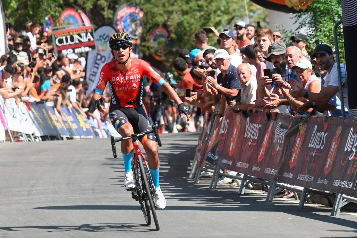 Santiago Buitrago gana la 1ª etapa y es líder de la Vuelta a Burgos