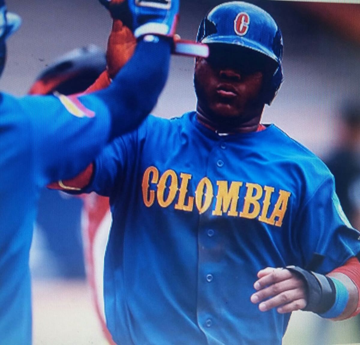 Harold Ramírez, pelotero de Colombia. c