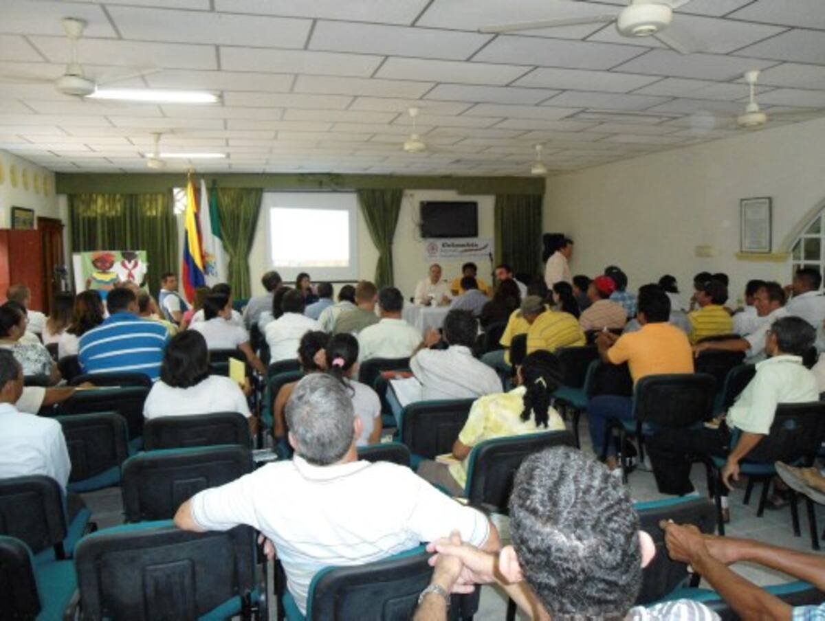 Consejo Seccional Agropecuario, Pesquero, Forestal y Comercial en El Carmen de Bolívar. LILA LEYVA - EL UNIVERSAL